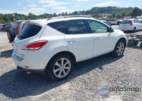 2012 Nissan Murano Le z USA, uszkodzony, nr VIN JN8AZ1MW2CW221426